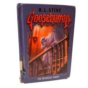 Goosebumps #37 The Headless Ghost Hardcover Ex Library R.L Stine